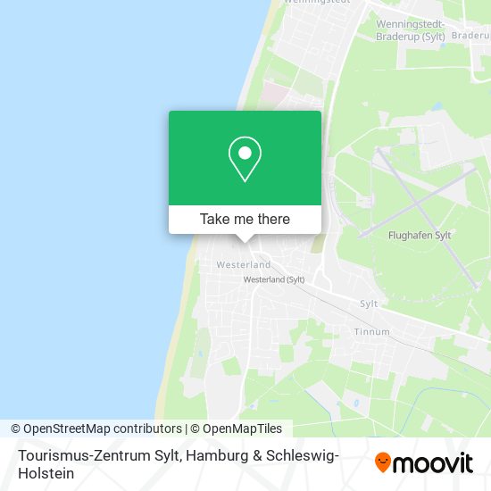 Tourismus-Zentrum Sylt map