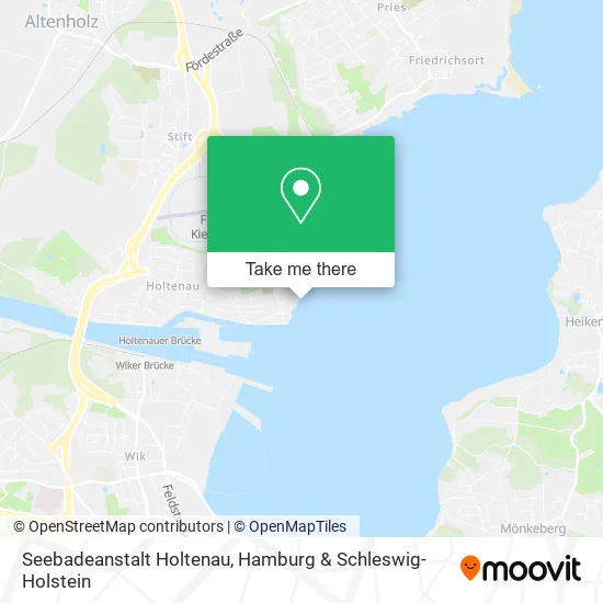 Карта Seebadeanstalt Holtenau