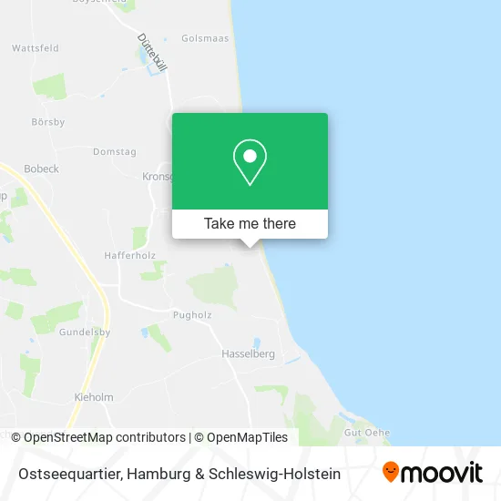 Карта Ostseequartier
