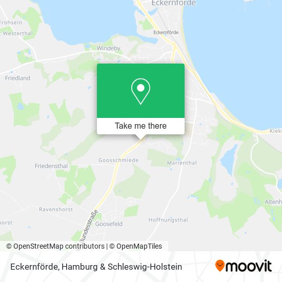 Карта Eckernförde
