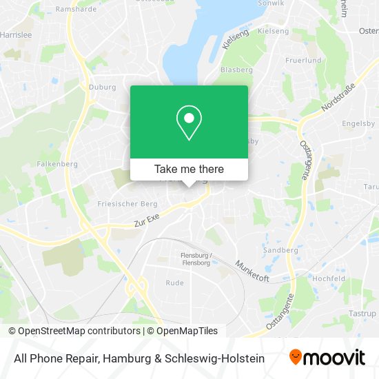 All Phone Repair map