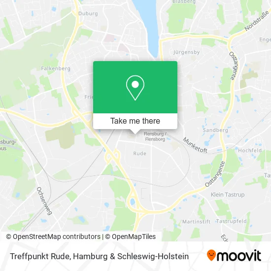 Карта Treffpunkt Rude
