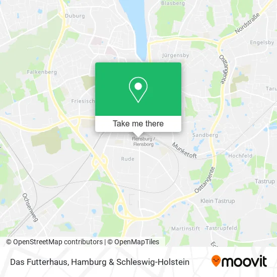 Карта Das Futterhaus