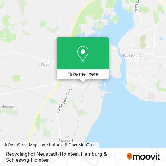 Карта Recyclinghof Neustadt/Holstein