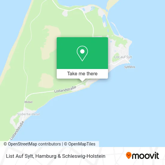 Карта List Auf Sylt