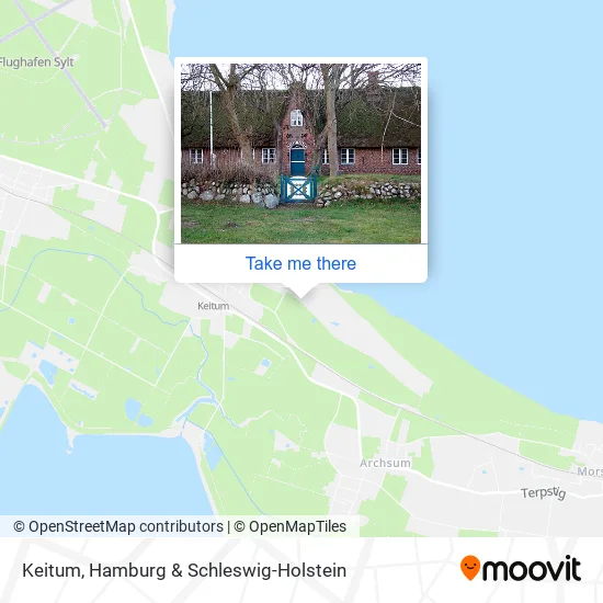 Карта Keitum