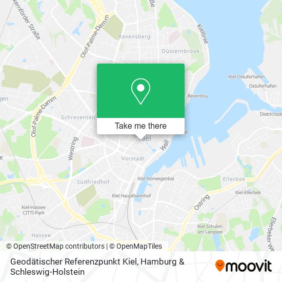 Geodätischer Referenzpunkt Kiel map