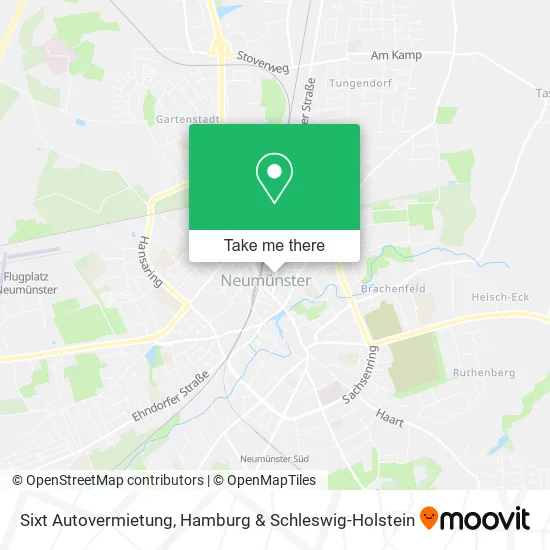Карта Sixt Autovermietung