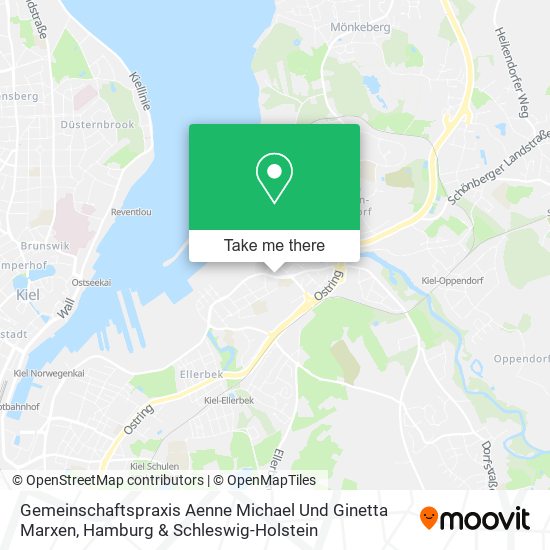 Карта Gemeinschaftspraxis Aenne Michael Und Ginetta Marxen