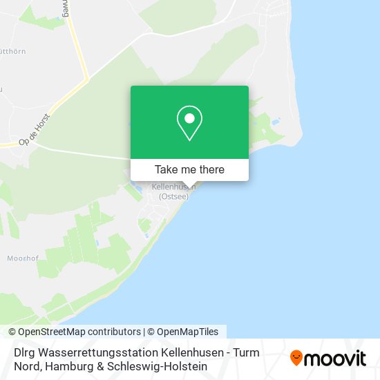 Dlrg Wasserrettungsstation Kellenhusen - Turm Nord map