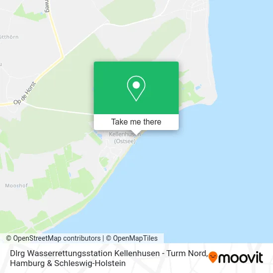 Карта Dlrg Wasserrettungsstation Kellenhusen - Turm Nord