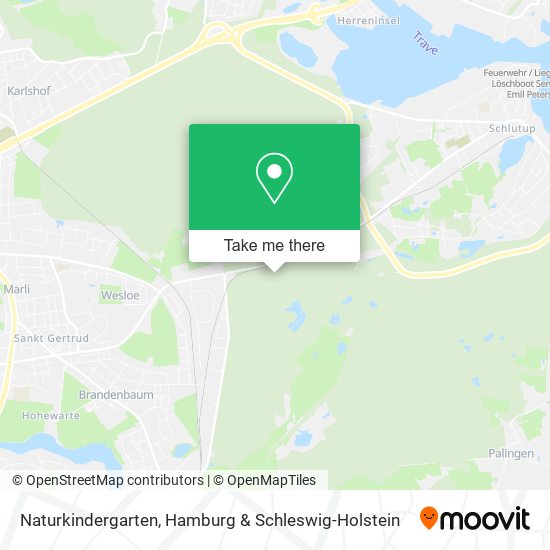 Naturkindergarten map