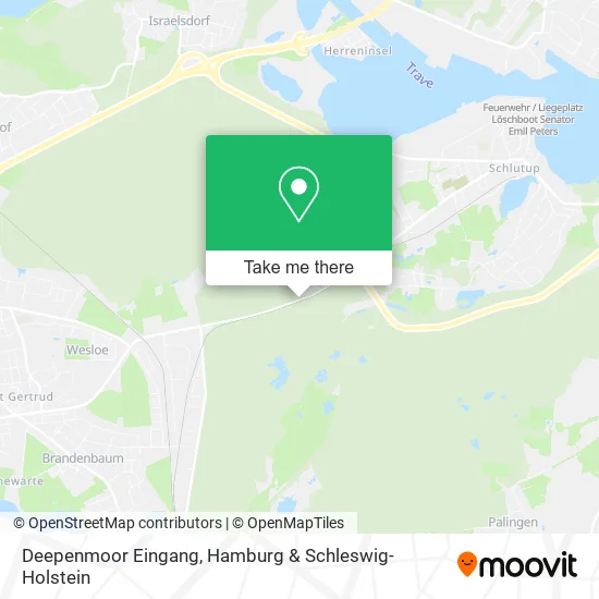 Карта Deepenmoor Eingang