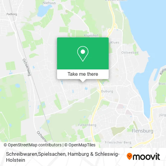 Карта Schreibwaren,Spielsachen