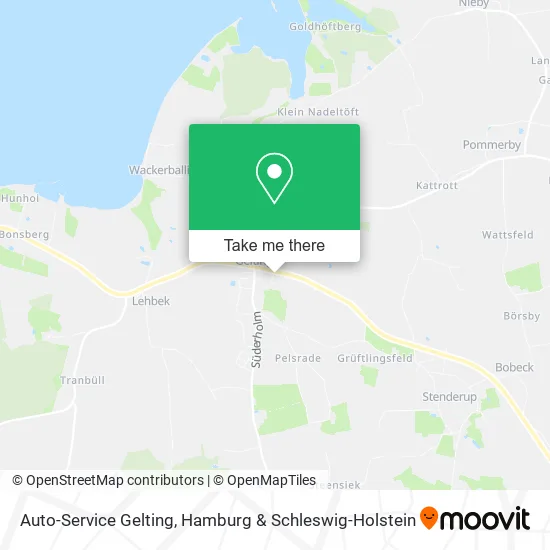 Карта Auto-Service Gelting