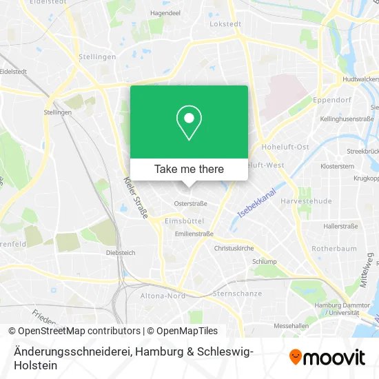 Карта Änderungsschneiderei