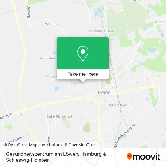 Карта Gesundheitszentrum am Löwen