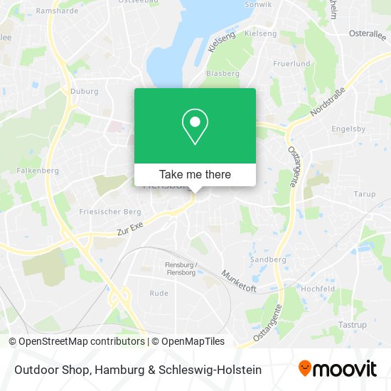 Outdoor Shop map