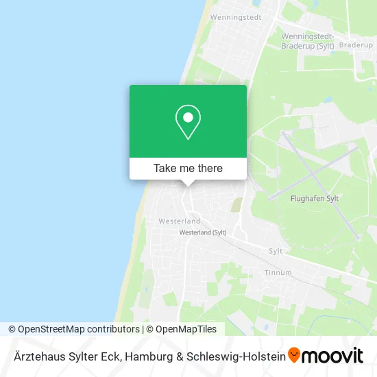 Карта Ärztehaus Sylter Eck