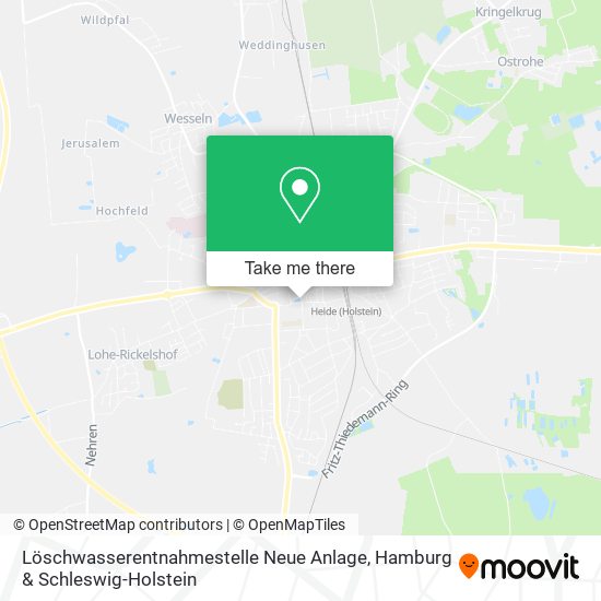 Löschwasserentnahmestelle Neue Anlage map