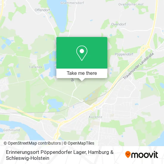 Карта Erinnerungsort Pöppendorfer Lager