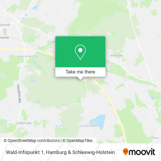 Карта Wald-Infopunkt 1