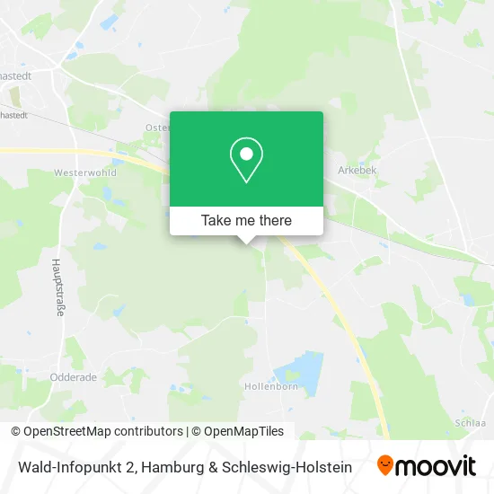 Карта Wald-Infopunkt 2