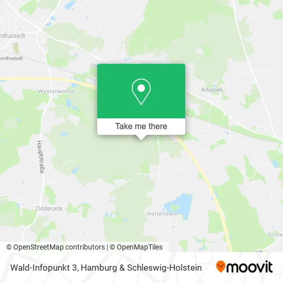 Карта Wald-Infopunkt 3