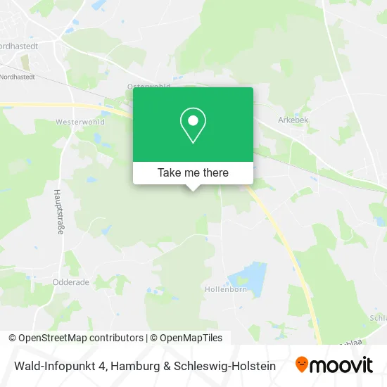 Карта Wald-Infopunkt 4