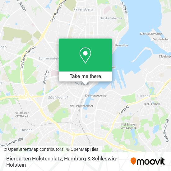 Biergarten Holstenplatz map