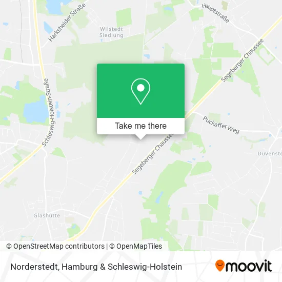 Карта Norderstedt