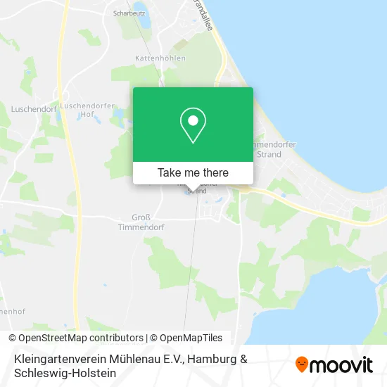 Kleingartenverein Mühlenau E.V. map