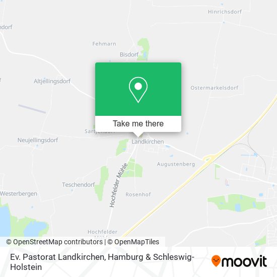 Ev. Pastorat Landkirchen map