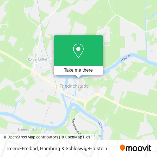 Карта Treene-Freibad