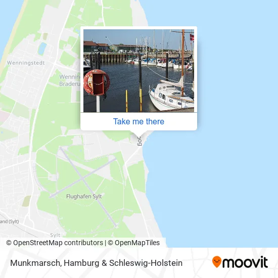 Карта Munkmarsch