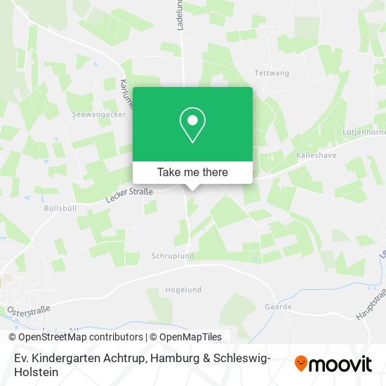 Ev. Kindergarten Achtrup map