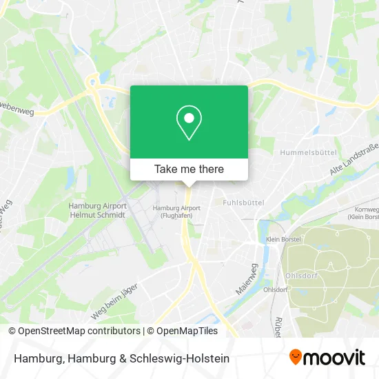 Hamburg map