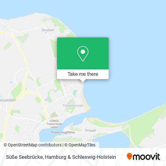 Süße Seebrücke map
