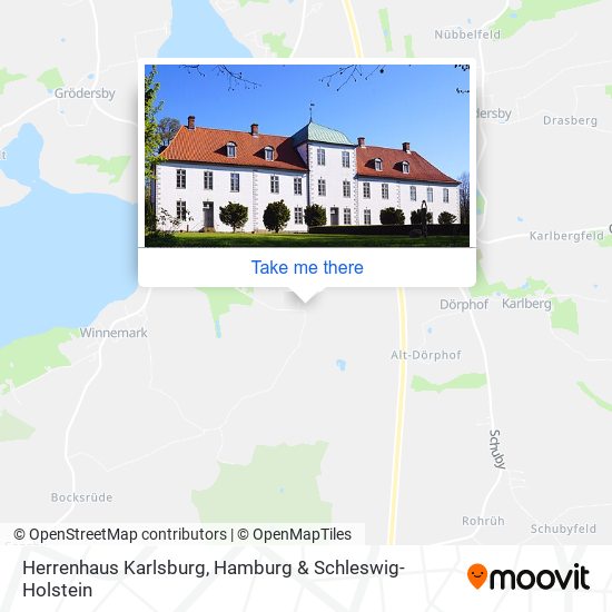 Herrenhaus Karlsburg map