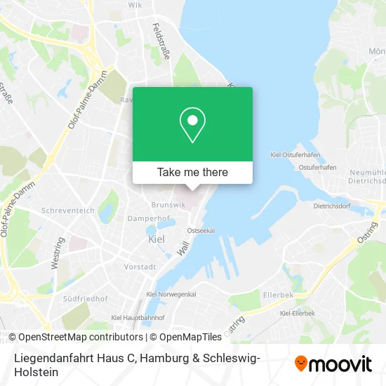 Карта Liegendanfahrt Haus C