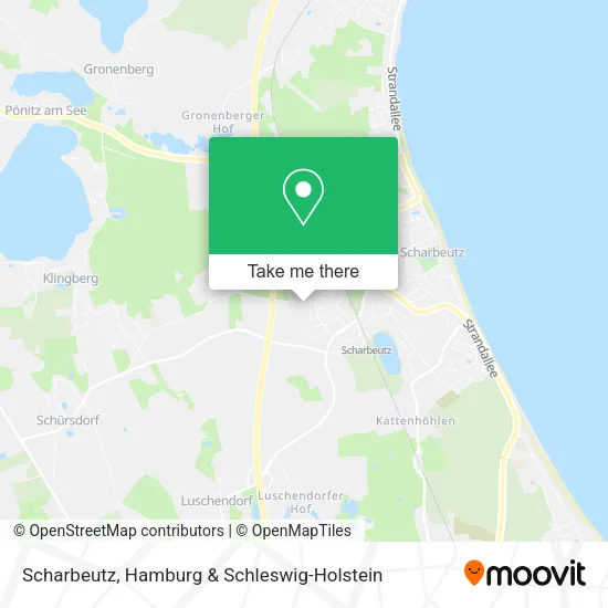 Карта Scharbeutz