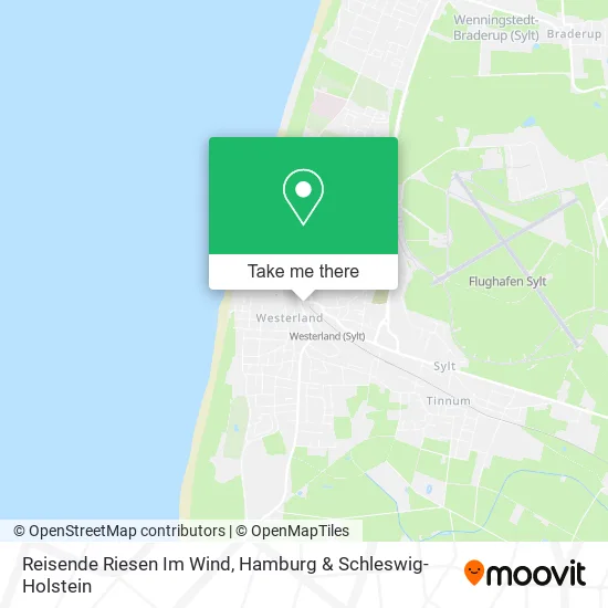 Карта Reisende Riesen Im Wind