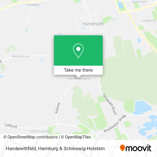 Карта Handewittfeld