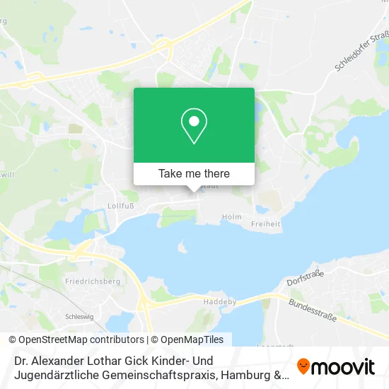 Карта Dr. Alexander Lothar Gick Kinder- Und Jugendärztliche Gemeinschaftspraxis