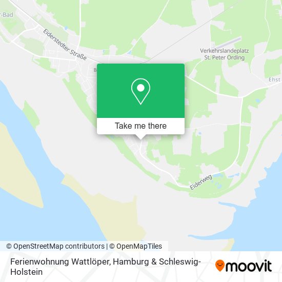 Ferienwohnung Wattlöper map