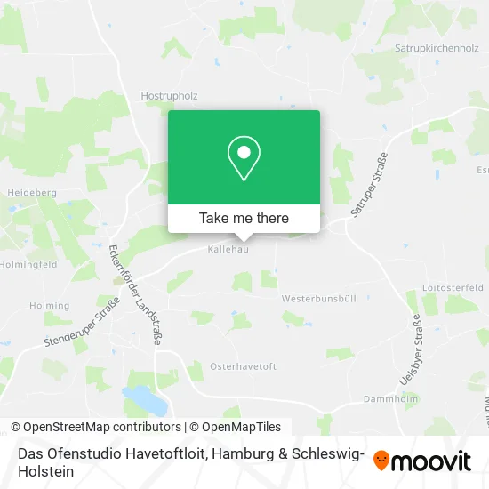 Карта Das Ofenstudio Havetoftloit