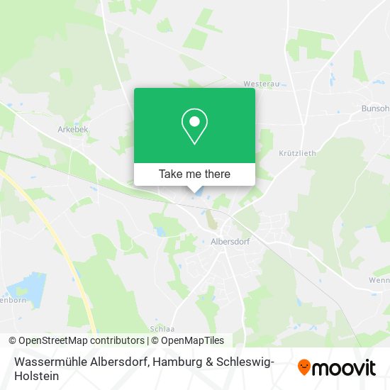 Wassermühle Albersdorf map