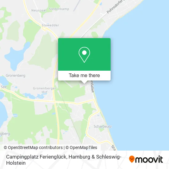 Карта Campingplatz Ferienglück