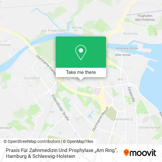 Карта Praxis Für Zahnmedizin Und Prophylaxe  „Am Ring“