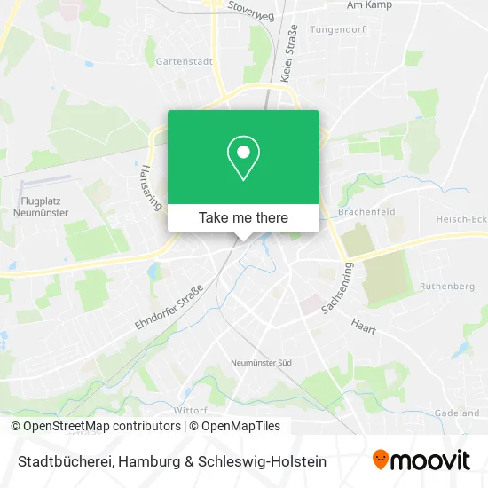 Stadtbücherei map